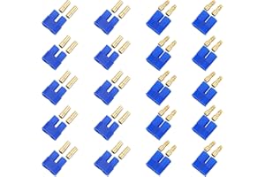 LinsyRC 10 Set Connettore Batteria EC3 Connettore Maschio Femmina Proiettile Spina a Banana 3.5MM Placcato Oro per Batteria Lipo RC