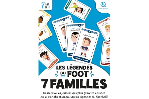 7 familles Légendes du foot (2nde Ed)