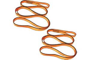 FOSER Coureur d'élingue d'escalade en Nylon de 18 mm, Corde en Nylon 23KN, s'applique à l'escalade, à l'alpinisme, à la randonnée, à la Descente