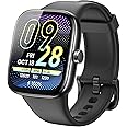 TOZO AMOLED S7 Smart Watch Bluetooth Call 1.85 Inch Ultra HD Screen,Dynamic Dials Messages Push 100+ Sports Modes,Detect Human Health Sleep Monitor with High Battery Life,Touch Function