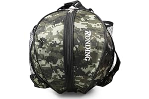 Doorslay Bolsa de Baloncesto, Bolsa para Pelotas Portátil, Bolsa de Hombro de Baloncesto Redonda， Bolsa de Fútbol, Balón de Fútbol, Bolsa de Transporte de Voleibol