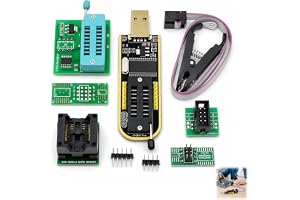 SOP8 SOIC8 testklämma, CH341A program, 1,8 V adapter och SOP8 DIP8-adapter, BIOS USB-flashprogrammerare för 24CXX 25CXX SPI E