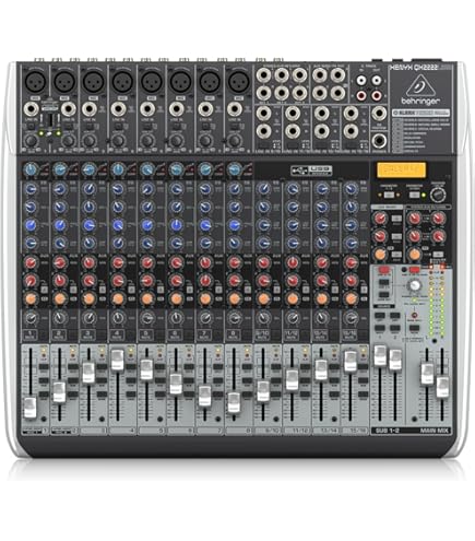 ｜期間限定セール｜Behringer X1832USB XENYX ミキサー Behringer XENYX X1832USB Premium 18-Input 3/2-Bus Mixer with XENYX