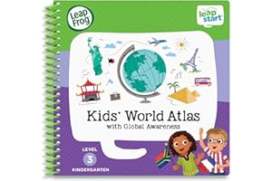 LeapFrog LeapStart Primary School Activity Book: Kids' World Atlas with Global Awareness