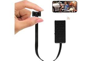 HiKam Mini kamera WLAN 4K HD, akumulator 2600 mAh, mała kamera do monitoringu, transmisja na żywo, aplikacja na telefon komórkowy, aplikacja do wnętrz, IP WiFi, kamera dla psów, kompaktowa