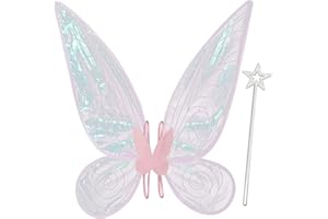 Takmor Skrzydła wróżki dla dorosłych, skrzydła wróżki, dla dzieci, dla dorosłych, Winx Club, kostium na karnawał, urodziny, Halloween, Boże Narodzenie, do odgrywania ról, komiksowa impreza tematyczna