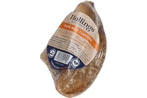 Hollings Filled Hoof with Beef Dog Treat, 100% Natural, Air Dried Long Lasting & Durable Cow Hoof Chew for Adult Dogs, High in Protein (1 Pack)