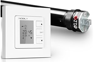 ‎NOBILY NOBILY *** Profi-Set/Mini - P4 13/14-40 (Zugkraft 36kg) + NOBILY ZS1 Zeitschaltuhr Rolladenmotor Rohrmotor Rolladen Rolladenantrieb EAN 4260355821996