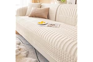 YSZBD Protège Canapé 3 Places Housses De Canapé d Angle Velours Antidérapante pour Chien Protecteur De Canape Housse De Canapé Imperméable Anti-Taches,#13-70x70cm