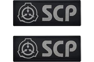 APBVIHL SCP Foundation Special Containment Procedures Foundation Logo réfléchissant IR Patch Militaire Tactique Armband Badges Décoratifs