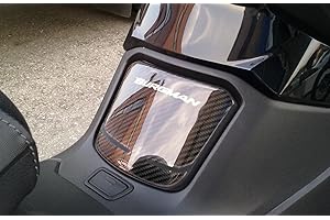 labelbike - Pegatina 3D Decoración y Protección en Resina Puerta de Depósito Tanque Moto Scooter compatible con Burgman 400 2017-2025