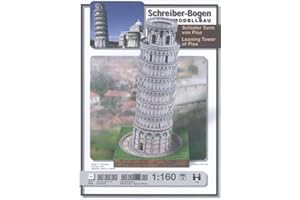Aue-Verlag 20 x 20 x 37 cm, Motivo: Torre di Pisa, Modello