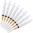 2.5ml/cc 25Ga Plastic Tube Lab Dispensing Tools, Individually Packaged-Pack of 20