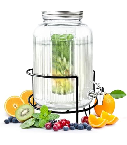 VEVOR 2 dispenser per bevande in plastica da 19 litri con rubinetto per