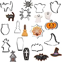 Tagliapasta A Forma Di Zucca Per Halloween - Stampo In Plastica 3D Stampato (Alimentare, 5 Cm) - Colore Blu/Variabile