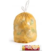 Cook Ekonomik B&uuml;zg&uuml;l&uuml; Kokulu &Ccedil;&ouml;p Torbası, B&uuml;y&uuml;k Boy (Kavun) 65 x 70 cm (1 x 10 Adet)