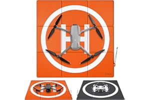 SYMIK LP570 Drone Landing Pad, 22.5’’(57cm) Tapis D'atterrissage pour Drone Double Face Imperméable étanche pour DJI Mini 3 Pro/Mavic 3 Cine/Mavic Air 2/Air 2s, Mini 2/SE, Mavic 2 Pro