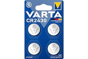 4x Varta Batterie Lithium Coin Knopfzelle CR2430