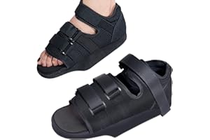 OrtoPrime Semelle Hallux Vagus en Thalle Réglable - Chaussure pour Hallux Vagus - Botte pour Plâtre - Chaussure Orthopédique médicales - CHAUSSURES POST-OPÉRATOIRE BILATÉRALE (Taille M 39-41)