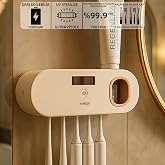 Mioji UV5F 1200mAh Şarj Edilebilir UV Sterilizat&ouml;r&uuml; Otomatik Diş Fır&ccedil;ası Tutucusu