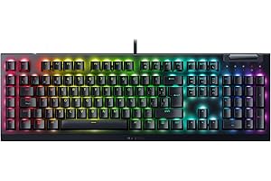 Razer BlackWidow V4 X - Teclado mecánico Gaming (Switches mecánicos Amarillos, 6 Teclas Macro dedicadas, Teclas de ABS de Doble inyección, Chroma RGB) QWERTY Teclado ES | Negro
