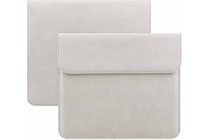 HoYiXi Custodia universale per 10,2 pollici Kindle Scribe 1ª generazione 2022/10,3 pollici Kobo Elipsa eReader 2021/10,3'' Remarkable 2 Carta digitale 2020 Protettiva Borsa per 10.2'' iPad, crema