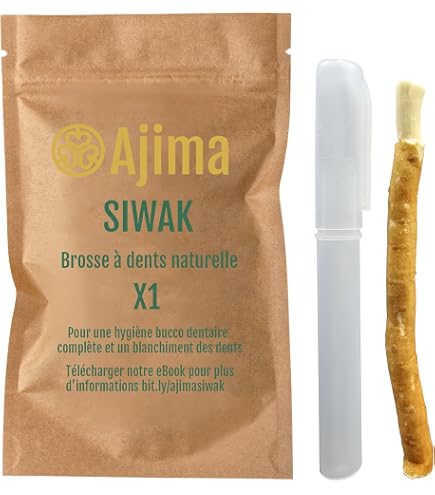 Lot De 5 Bâtons De Siwak Al-Khair - Nettoyage Des Dents Naturel - Sous Vide - Neuf