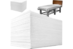100 stycken engångs sängkläder, engångs spänn-lakan för massagebord, sängkläder för massagebord, vitt vlies, spänn-lakan för skönhetssalonger, spa, sjukhussängar 80x180 cm