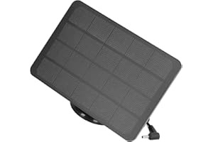 CYTGOUPER 10W Solar Panel Charger for Ring Spotlight Cam & Ring Stick Up Cam, IP65 Solar Panel with 9.8ft Cable, Efficient Solar Powered Charger for Ring Camera Kit