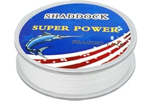 SHADDOCK FISHING Braid Fly Fishing Backing Line 20LB/100M for Saltwater Freshwater Trout Bass Pike Fishing