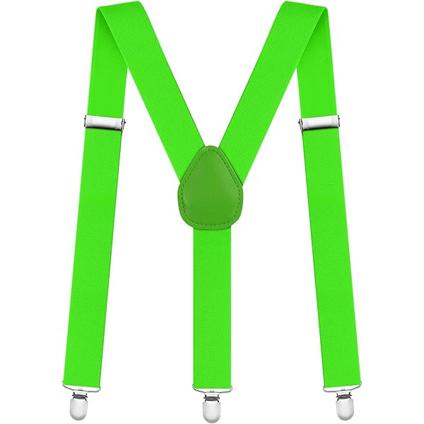Hosenträger Rüschen Neon Farbauswahl