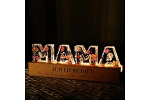 SUOPDH Geschenke für Mama - Holzschilder Heimat Dekoration Geburtstagsgeschenk für Mama - Geburtstags Weihnachten Mutter Geschenk von Tochter Sohn