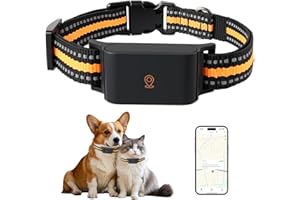 POPULIKE Cat Tracker, Pet GPS Tracker for Cat and Dog, Real-time GPS Tracking Device Compatible with iOS/Android, Safety Collar Included