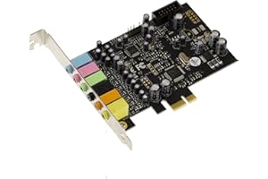 KALEA-INFORMATIQUE Scheda controller audio PCIe (PCI Express) a 7.1 canali con chipset CMedia Oxygen CM8828 e CM9882A