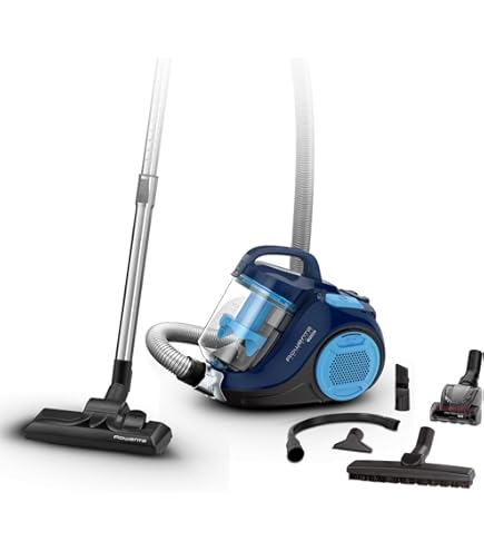 Hitachi Staubsauger CV-400 Pro, Hellblau, Tütenlos