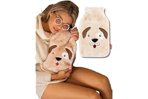 ‎SOXO soxo Termofor Gumowy Z Pluszowym Pokrowcem Pomysł na Prezent W Pokrowcu Pluszowy Pies