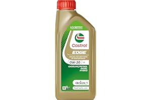 Castrol EDGE 0W-20 C5 Engine Oil 1L, Gold