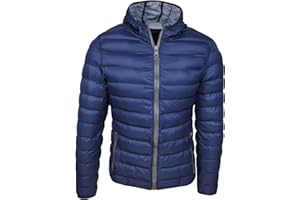 Evoga Piumino Uomo Trade Invernale Casual Giacca Giubbotto Slim Fit