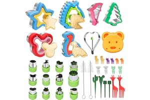 Gigmeta Moldes para cortar galletas para pan y verduras