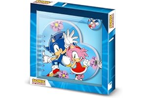 Karactermania Sonic The Hedgehog - SEGA Amy-Diario Corazón Llave + Boli, Azul