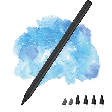 Lot De 6 Stylets Résistifs - Pour écrans Tactiles, Avec Dragonne Anti-perte, Pointe Fine