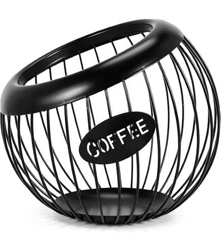 Supports Pour Capsules De Café, Panier De Rangement En Métal Pour Café Supports Pour Capsules De Café, Panier De Rangement En Métal Pour Café