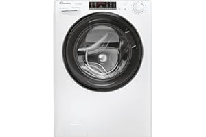 Candy Smart Pro Inverter Lavasciuga 8+5 Kg, Libera Installazione, 1400 Giri, Classe A-10%, Programmi Rapidi, Programma Easy Iron Plus, AxLxP 85x60x53, Bianca - CSOW 4856TWMB6-S