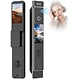 Northrend Smart Lock with Dual Camera, UAE Version,Build in Arabic,3D Facial Recognition Lock, Front and Rear Dual Screens, Front Touch Screen, Real-time Monitoring,WiFi App Control,Two-Way Intercom