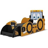 Kidsaw JCB Letto Singolo A Forma Di Escavatore, In Legno, Per Materasso 90x190 Cm, Per Cameretta - 4