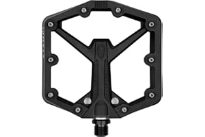 Crankbrothers Stamp Flat BMX/MTB Bike Pedal - Platform Bicycle Pedal, Minimal Profile, Adjustable Grip