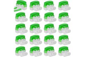 Supamz Kabelverbinder für Mähroboter, 30 Stück Wasserdicht Kabelverbinder Kabelklemmen Anschlussklemmen Draht Kabel Verbinder für Rasenroboter Rasenmäher Husqvarna, Worx, Bosch, Gardena Mähroboter