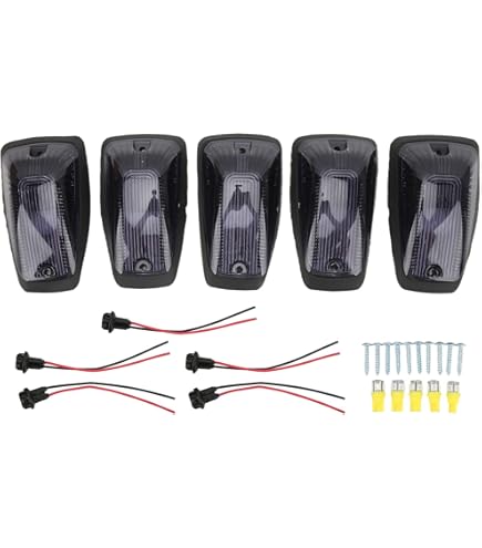 HOCOLO Luce Tetto Cabina Fumè Con LED Bianco Per Ford E/F 1999-2016 - Foto 6