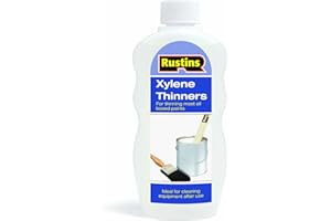 Rustins Xylene Thinners – 500ml Powerful Solvent for Paints, Varnishes & Industrial Use; Optimal for Cleaning, Thinning & Enhancing Adhesion