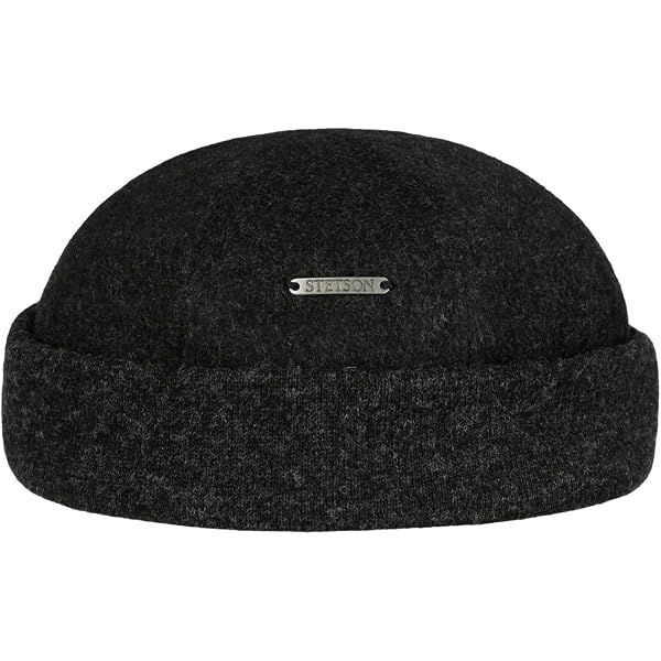Bonnet Docker Stetson Danvick Denim - 100% Coton, Made In EU, Unisexe - Style Décontracté Printemps/Été
